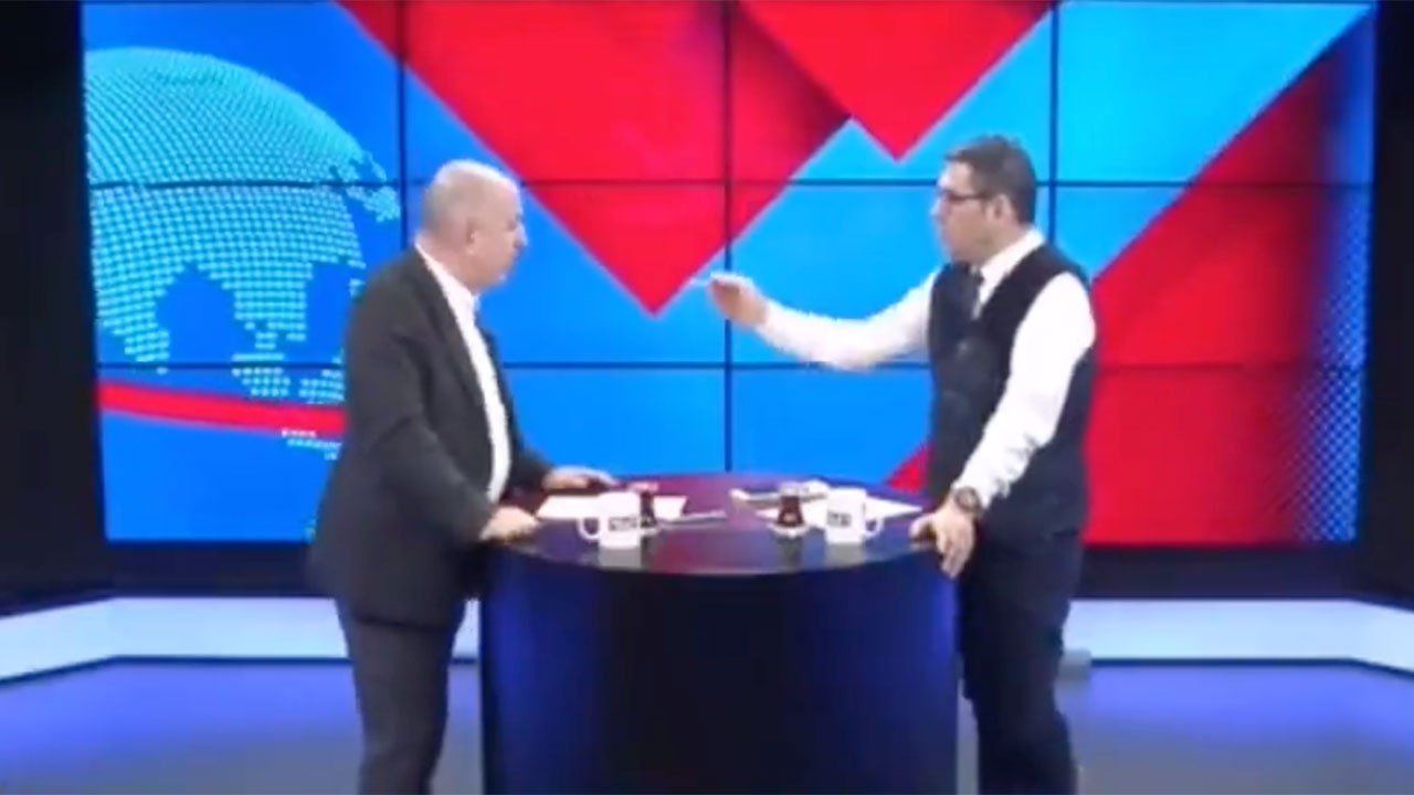 Ümit Özdağ ile Enver Aysever canlı yayında birbirine girdi! 'Siz çiçek böcek devam edin'