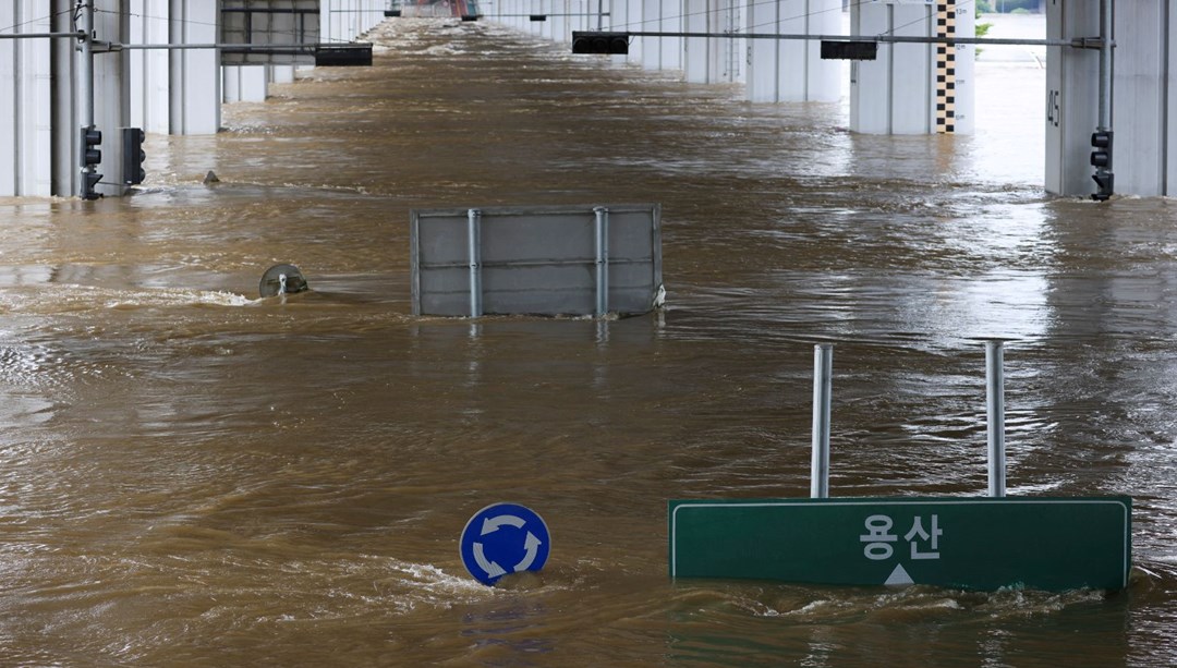 Güney Kore’deki şiddetli yağışlar 3. gününde: 9 kişi öldü, 7 kişi kayboldu