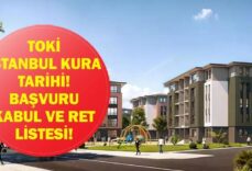 İSTANBUL TOKİ KURA ÇEKİM TARİHİ: TOKİ İstanbul Kura Çekilişi Ne Zaman? İşte 100 Bin Konut İçin Kabul ve Ret Listesi!