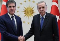 Cumhurbaşkanı Erdoğan, Irak Kürt Bölgesel Yönetimi Başkanı Neçirvan Barzani ile görüştü