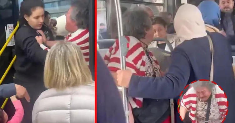Bursa’da kadınların otobüsteki yer kavgası kamerada: Şoförün bile kolunu ısırdılar!